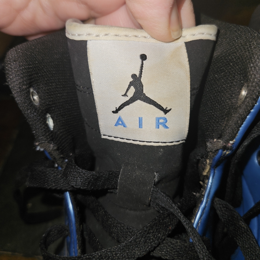 Men's Blue Basketball Shoes - Picture 6 of 8